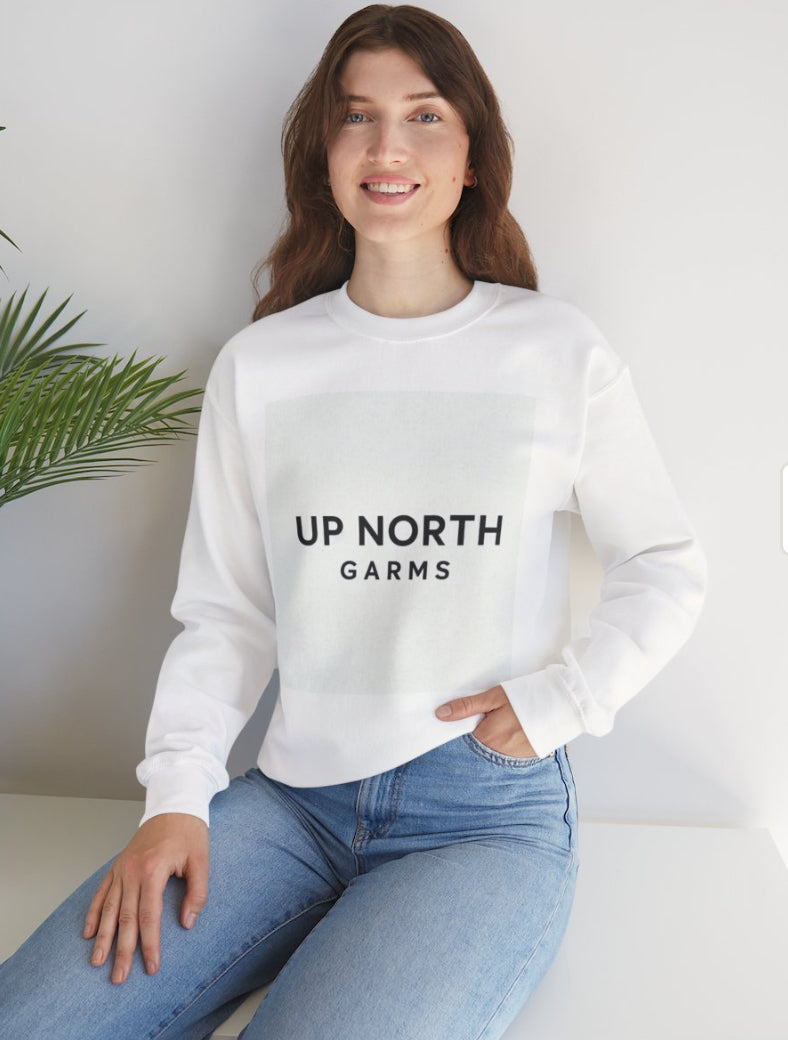 UP NORTH GARMS unisex logo jumper