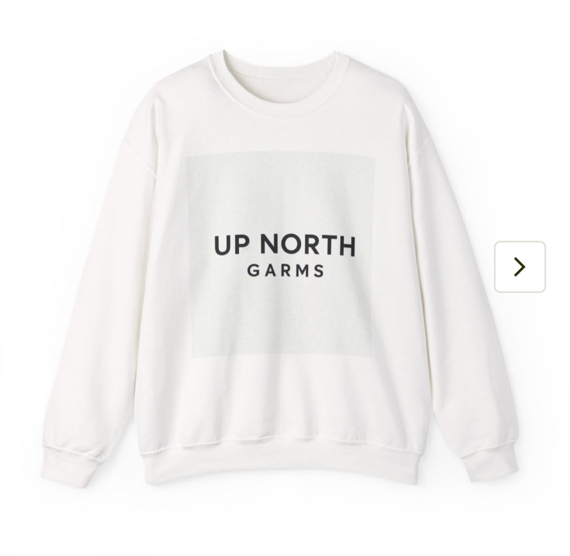 UP NORTH GARMS unisex logo jumper