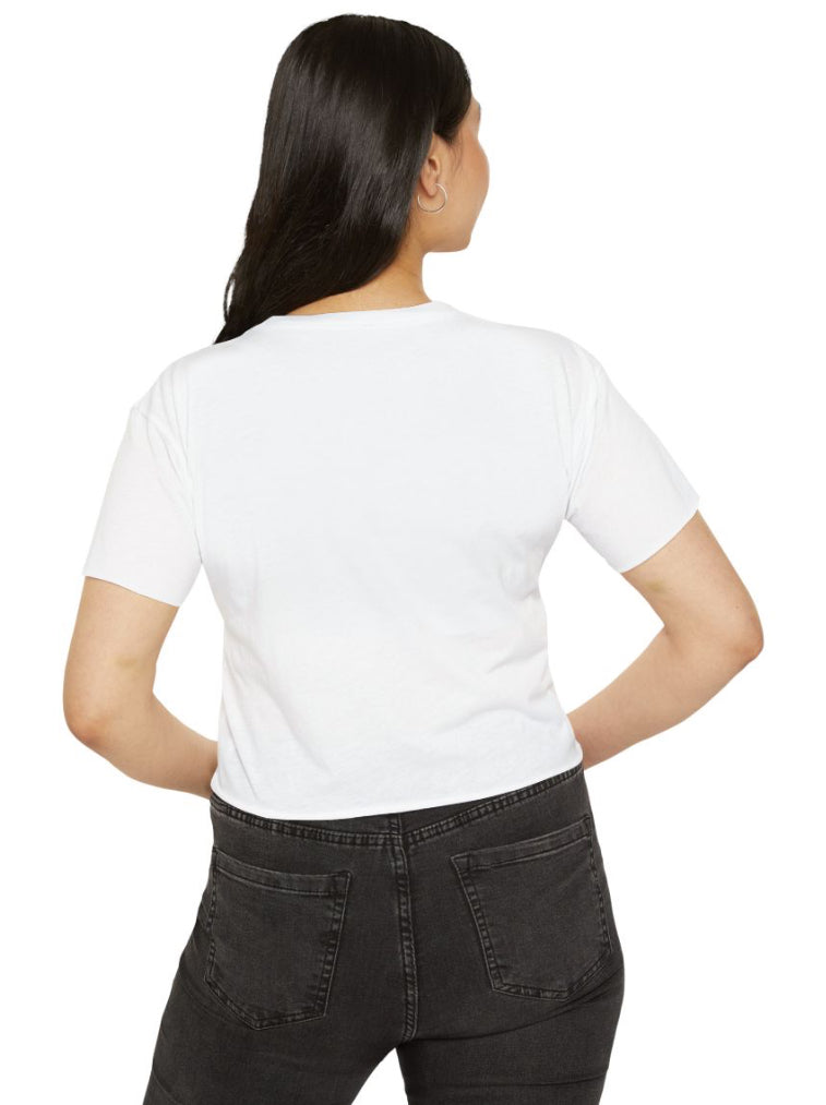 Women’s reversed Up north crop top